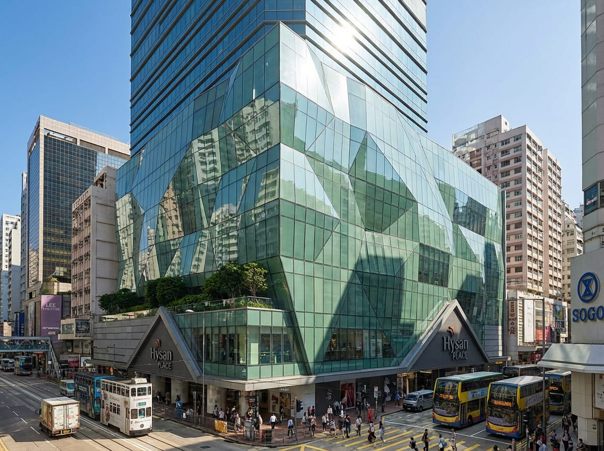 Hysan Place, Causeway Bay. Crypto License Asia Hong Kong office