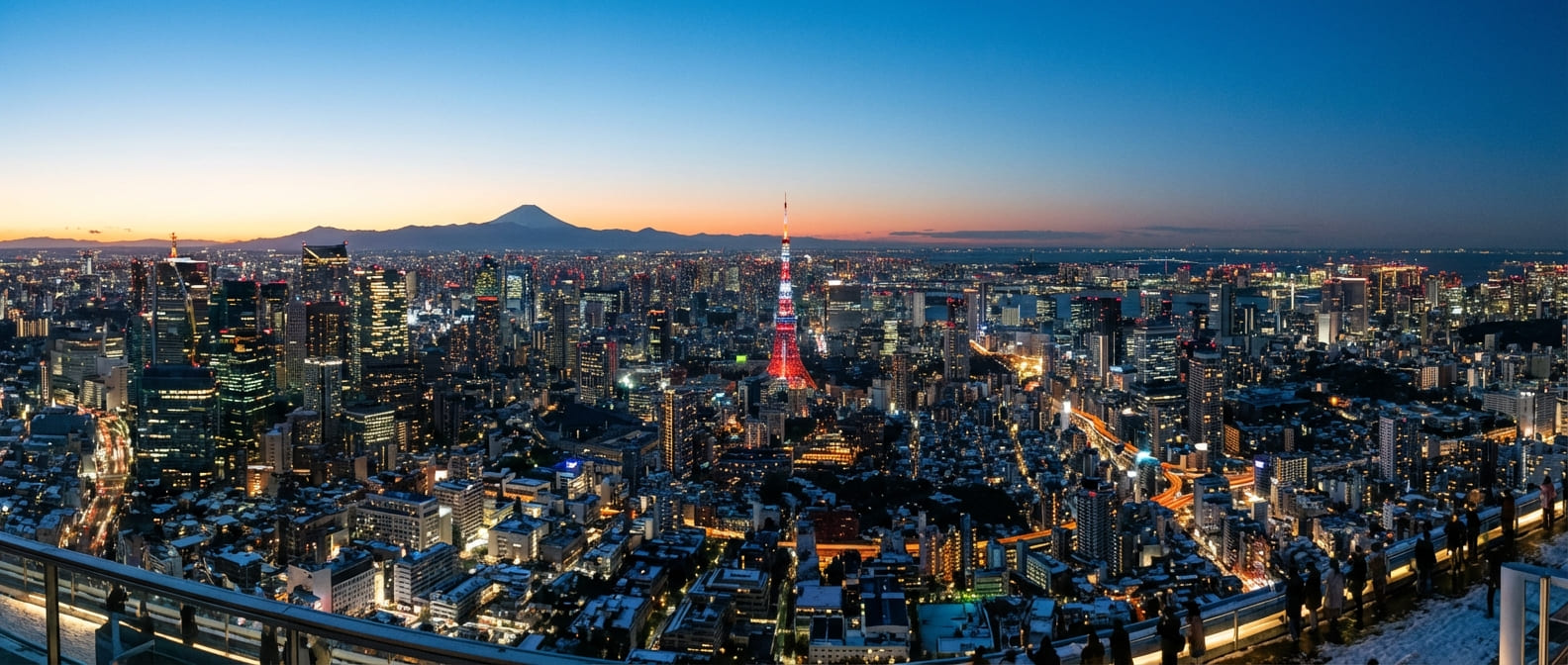 Tokyo skyline