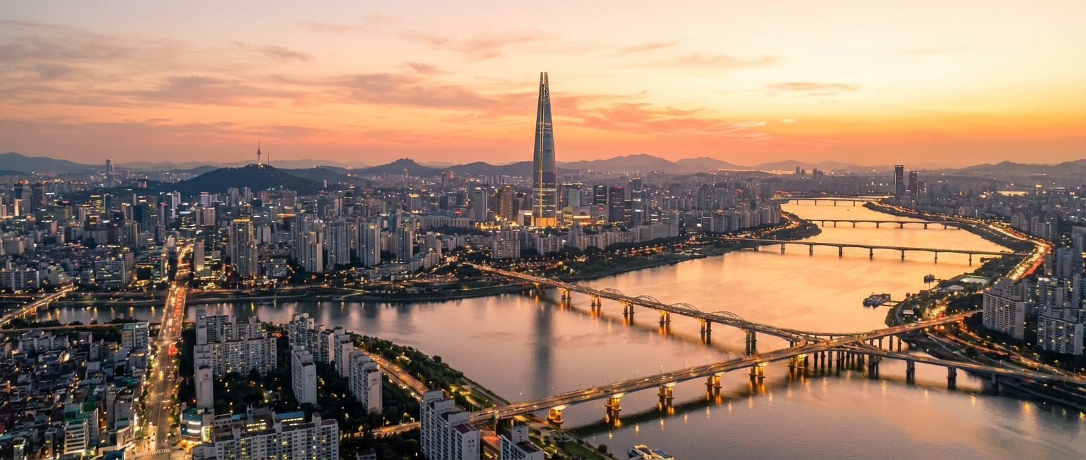 Seoul skyline